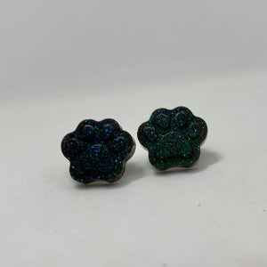 Paw Print - Tiny Studs - Smidgen