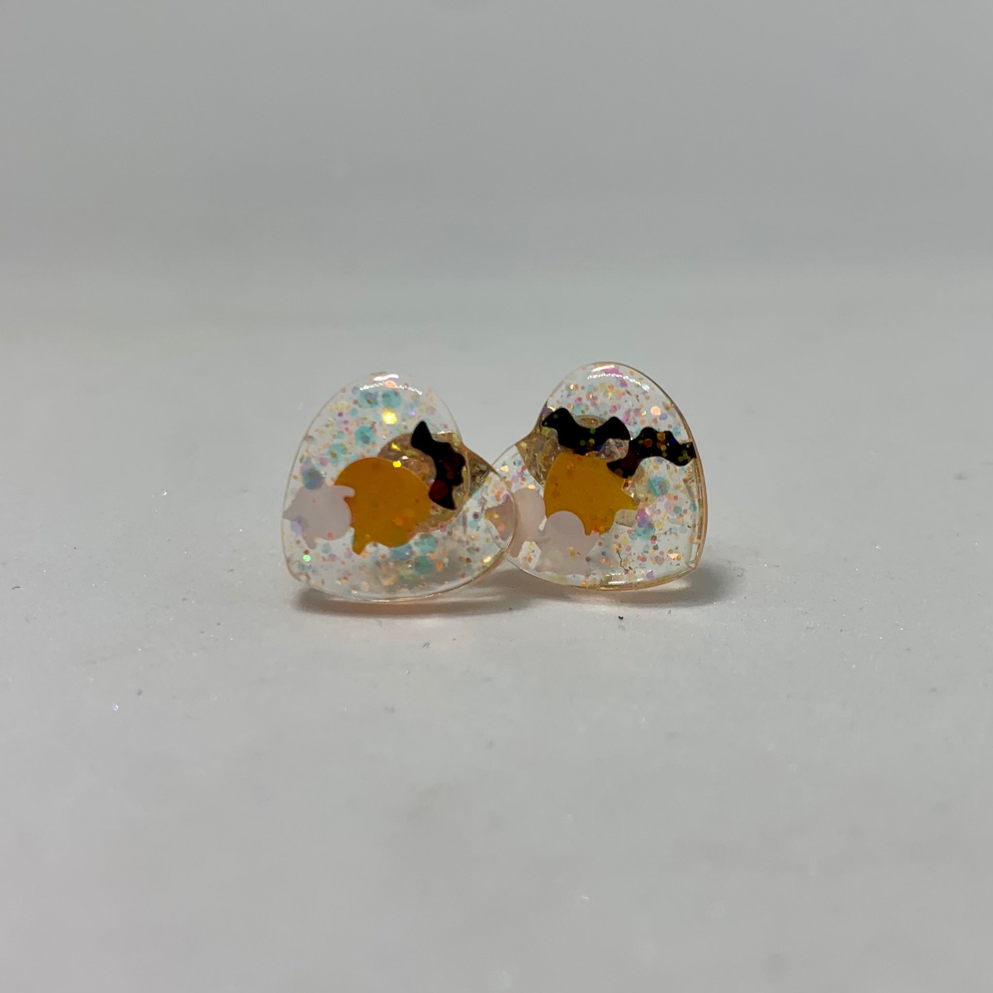Hearts - Tiny Studs - Halloween