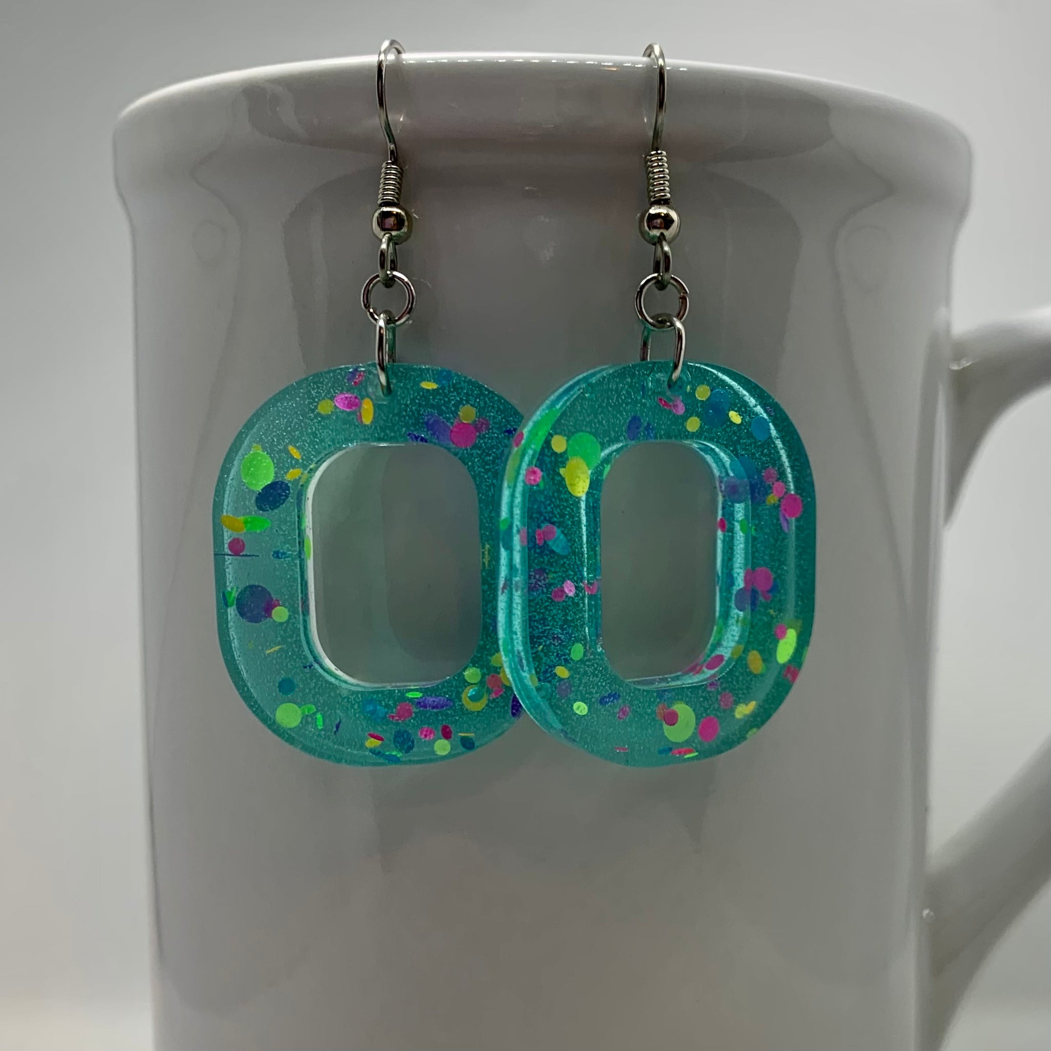 Neon Dot Squovals  - Small