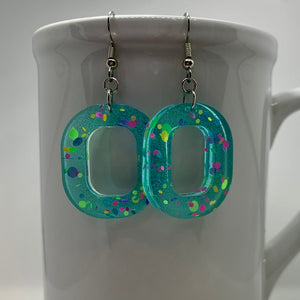 Neon Dot Squovals  - Small
