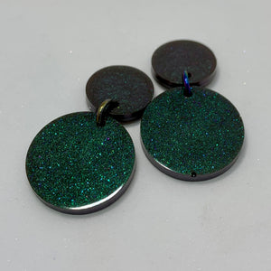 Round Posts with round dangle  - Small